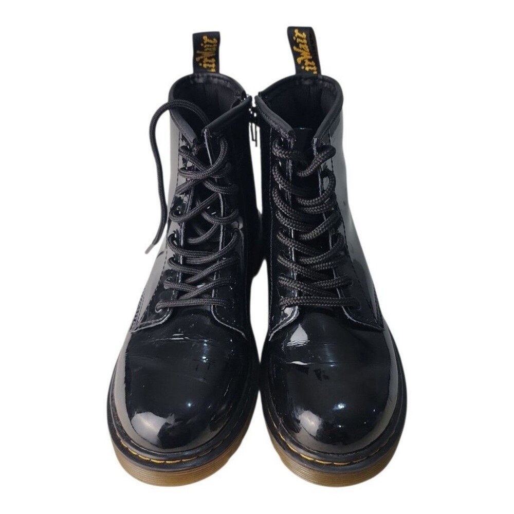 Dr. Martens Glossy Black Ankle Boots - Picture 6 of 6